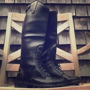 Equistar leather horseback riding boots